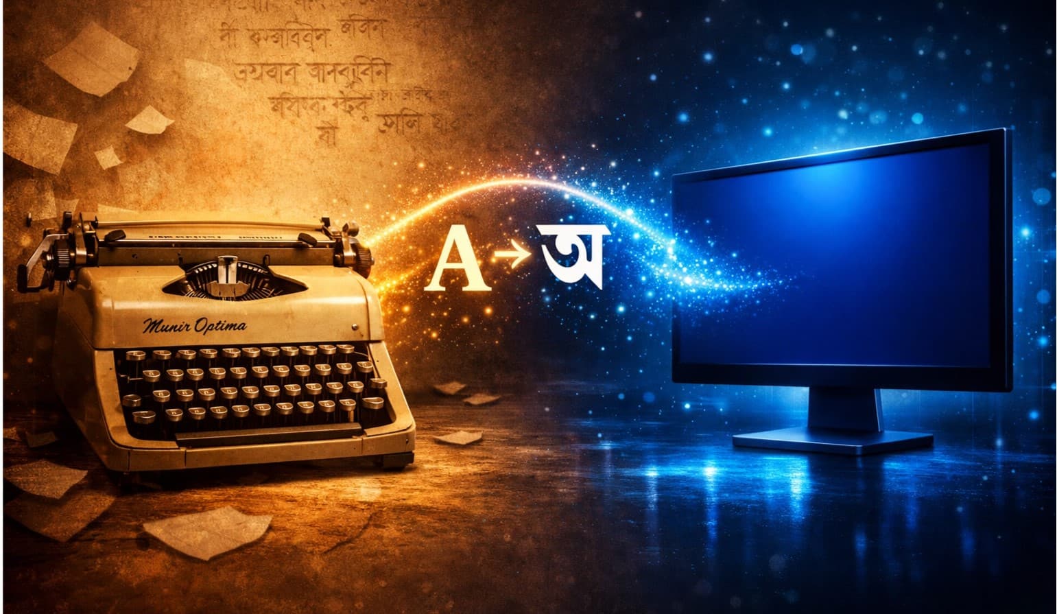 মুনীর অপটিমা থেকে অভ্র: কম্পিউটারে বাংলা লেখার বিপ্লব