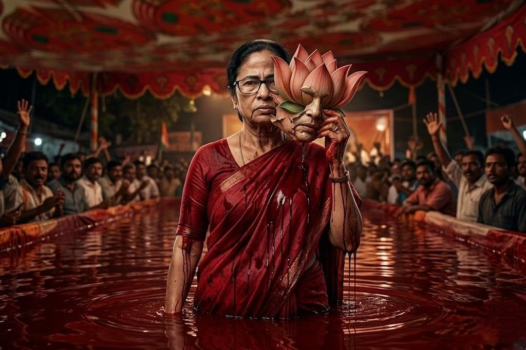 বিজেপি আরএসএসের দুর্গা মমতা সরকারের পতন, তৃণমূল কি সত্যিই বিজেপি বিরোধী?