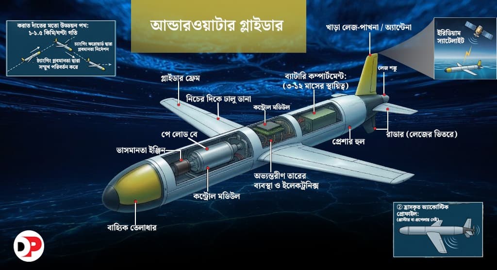 বঙ্গোপসাগরে মার্কিন সামরিক ডুবোযান উদ্ধার: কিছু অমীমাংসিত প্রশ্ন
