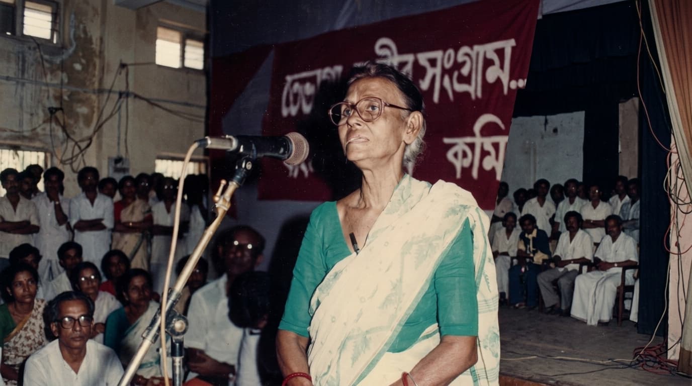 ইলা মিত্র: তেভাগা আন্দোলন, নাচোল বিদ্রোহ ও কৃষকের সংগ্রাম