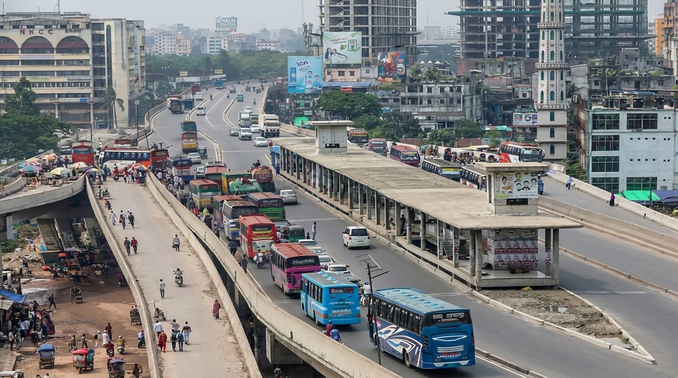 ১৪ বছর ও হাজার কোটি টাকা ব্যয়ের পর বাতিল হচ্ছে গাজীপুর বিআরটি প্রকল্প